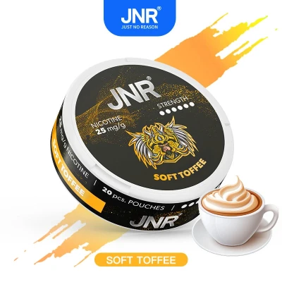JNR Nicotine Pouches Soft Toffee